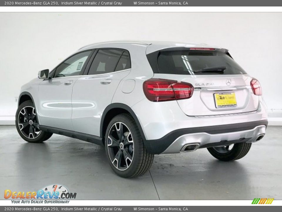2020 Mercedes-Benz GLA 250 Iridium Silver Metallic / Crystal Gray Photo #2