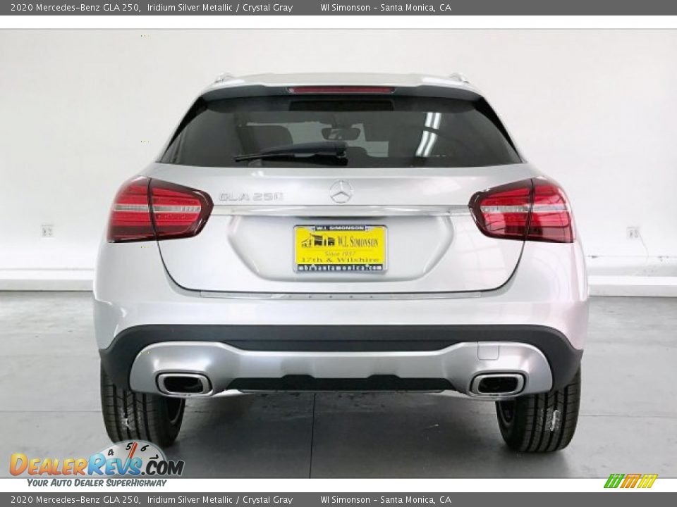 2020 Mercedes-Benz GLA 250 Iridium Silver Metallic / Crystal Gray Photo #3
