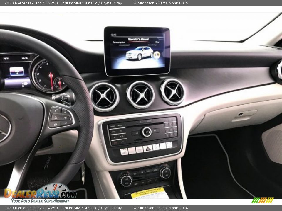 2020 Mercedes-Benz GLA 250 Iridium Silver Metallic / Crystal Gray Photo #6
