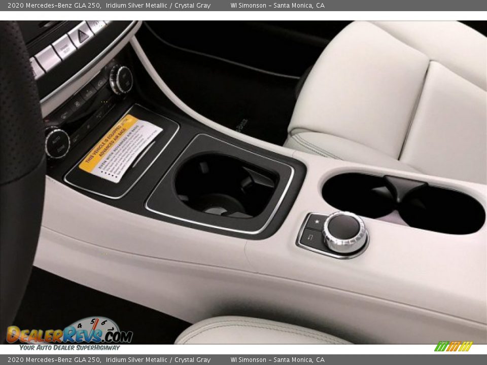 2020 Mercedes-Benz GLA 250 Iridium Silver Metallic / Crystal Gray Photo #7