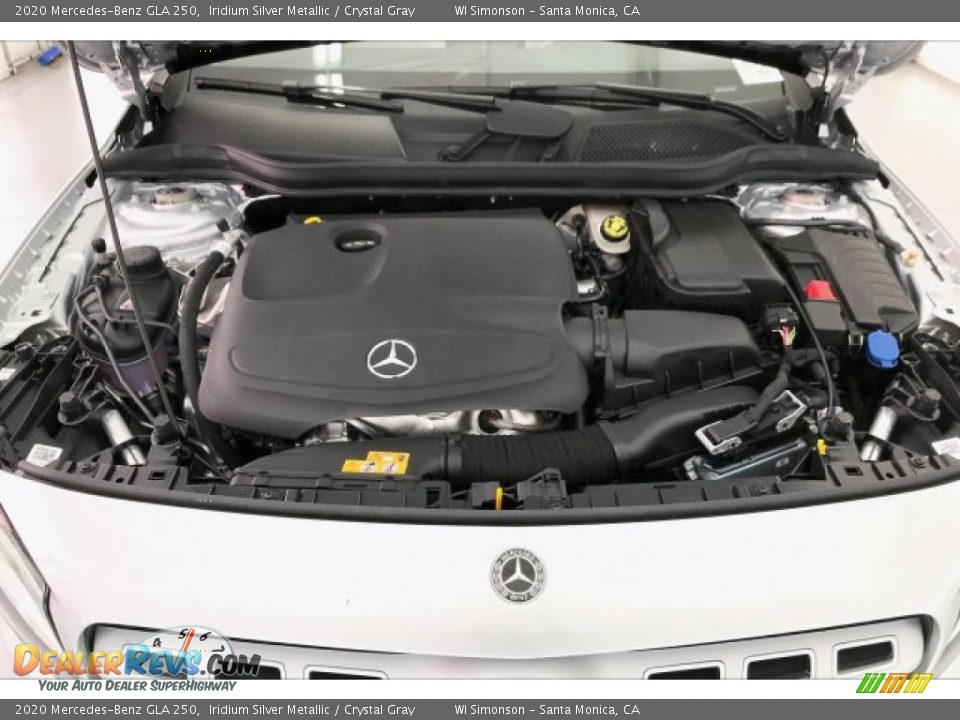 2020 Mercedes-Benz GLA 250 Iridium Silver Metallic / Crystal Gray Photo #8