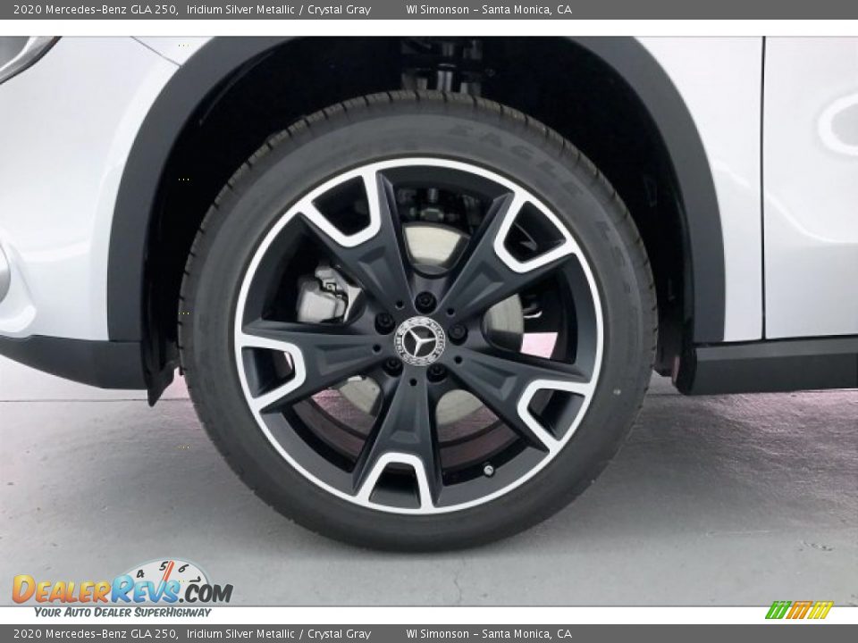 2020 Mercedes-Benz GLA 250 Iridium Silver Metallic / Crystal Gray Photo #9