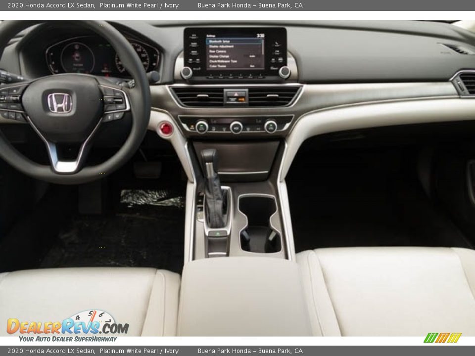 2020 Honda Accord LX Sedan Platinum White Pearl / Ivory Photo #11