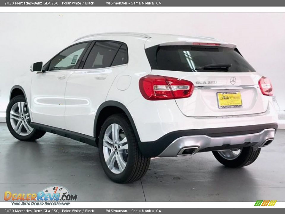 2020 Mercedes-Benz GLA 250 Polar White / Black Photo #2
