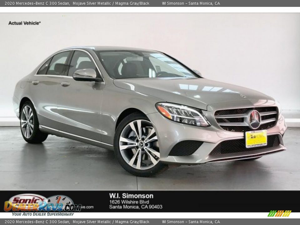 2020 Mercedes-Benz C 300 Sedan Mojave Silver Metallic / Magma Gray/Black Photo #1