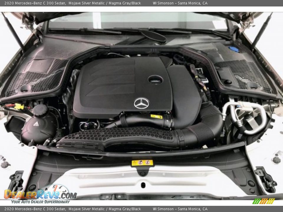 2020 Mercedes-Benz C 300 Sedan Mojave Silver Metallic / Magma Gray/Black Photo #8
