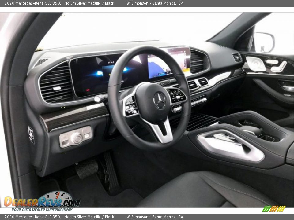 2020 Mercedes-Benz GLE 350 Iridium Silver Metallic / Black Photo #4