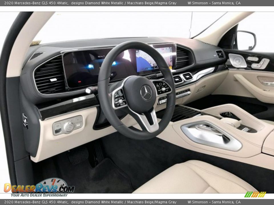 Front Seat of 2020 Mercedes-Benz GLS 450 4Matic Photo #4