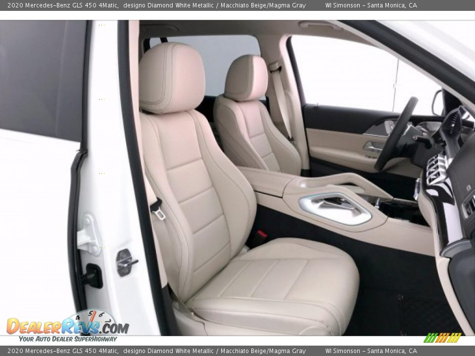 Macchiato Beige/Magma Gray Interior - 2020 Mercedes-Benz GLS 450 4Matic Photo #5
