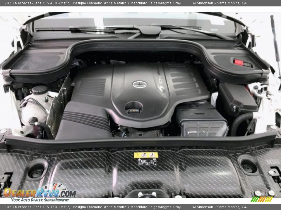 2020 Mercedes-Benz GLS 450 4Matic 3.0 Liter Turbocharged DOHC 24-Valve VVT Inline 6 Cylinder Engine Photo #8