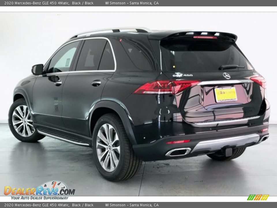 2020 Mercedes-Benz GLE 450 4Matic Black / Black Photo #2