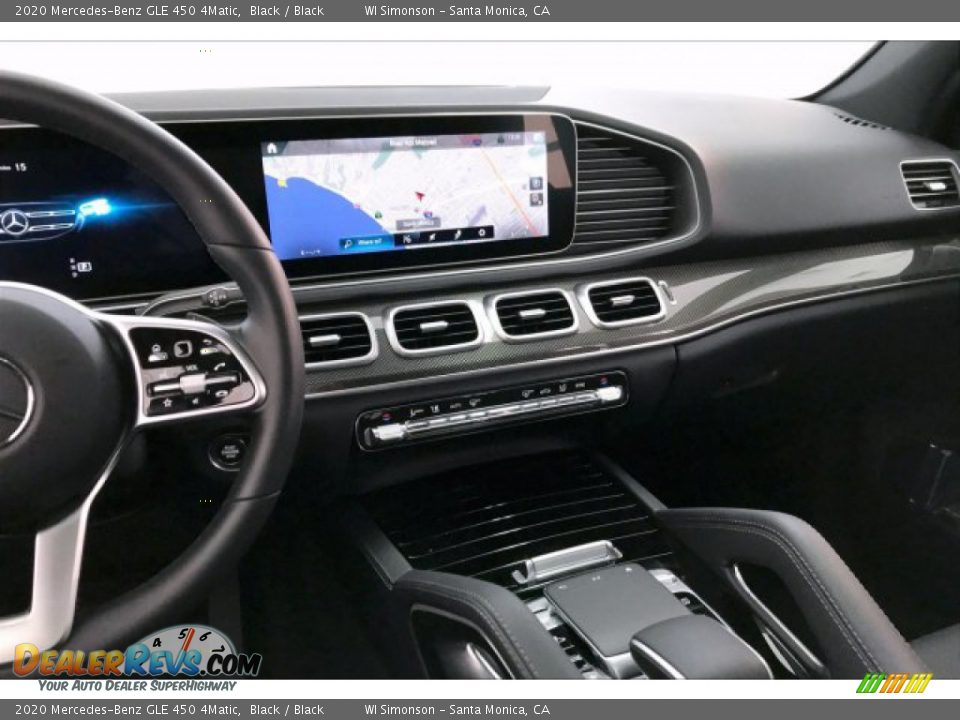 2020 Mercedes-Benz GLE 450 4Matic Black / Black Photo #6