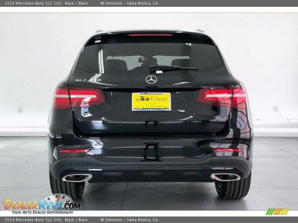 2019 Mercedes-Benz GLC 300 Black / Black Photo #3