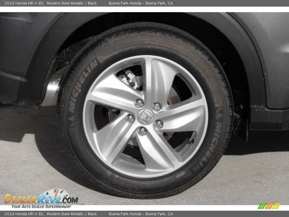 2019 Honda HR-V EX Modern Steel Metallic / Black Photo #12