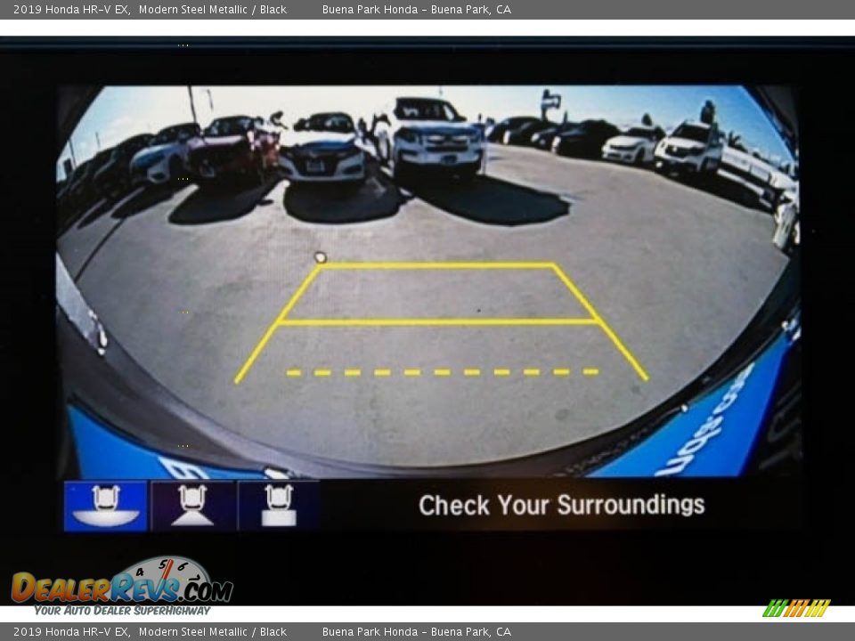 2019 Honda HR-V EX Modern Steel Metallic / Black Photo #14