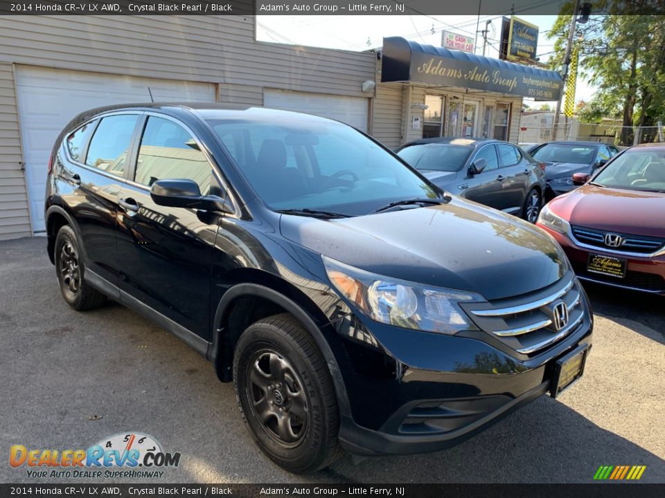 2014 Honda CR-V LX AWD Crystal Black Pearl / Black Photo #3