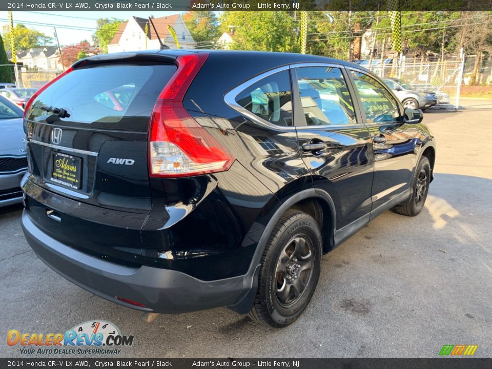 2014 Honda CR-V LX AWD Crystal Black Pearl / Black Photo #4