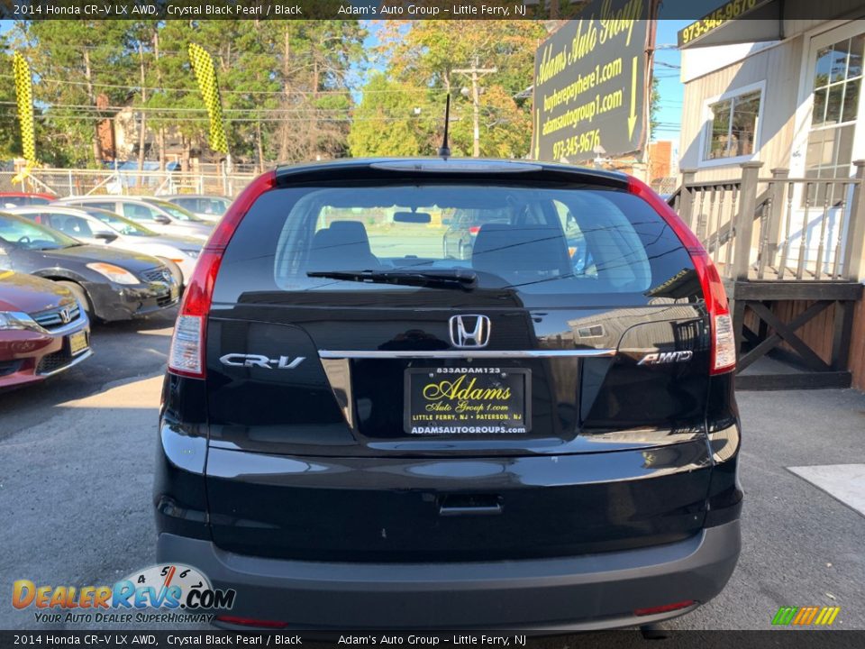 2014 Honda CR-V LX AWD Crystal Black Pearl / Black Photo #5
