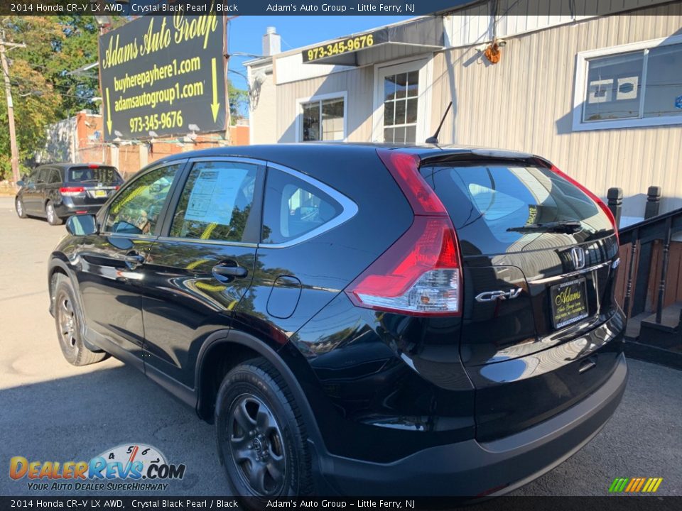 2014 Honda CR-V LX AWD Crystal Black Pearl / Black Photo #6
