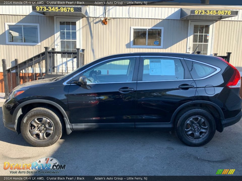 2014 Honda CR-V LX AWD Crystal Black Pearl / Black Photo #7
