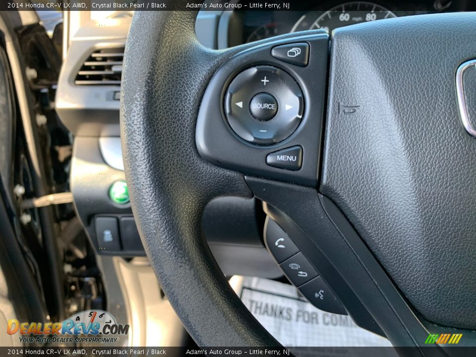 2014 Honda CR-V LX AWD Crystal Black Pearl / Black Photo #10