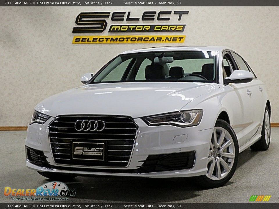 2016 Audi A6 2.0 TFSI Premium Plus quattro Ibis White / Black Photo #1