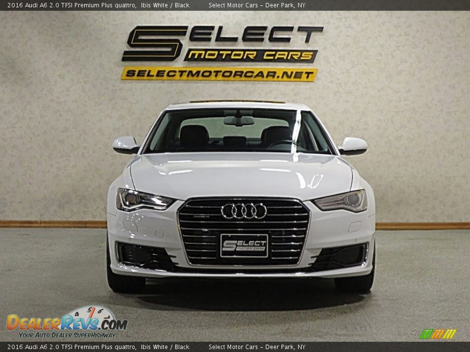 2016 Audi A6 2.0 TFSI Premium Plus quattro Ibis White / Black Photo #2