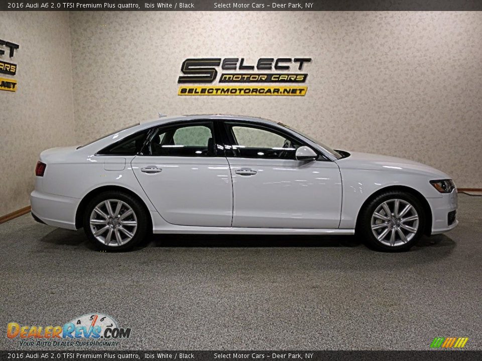 2016 Audi A6 2.0 TFSI Premium Plus quattro Ibis White / Black Photo #4