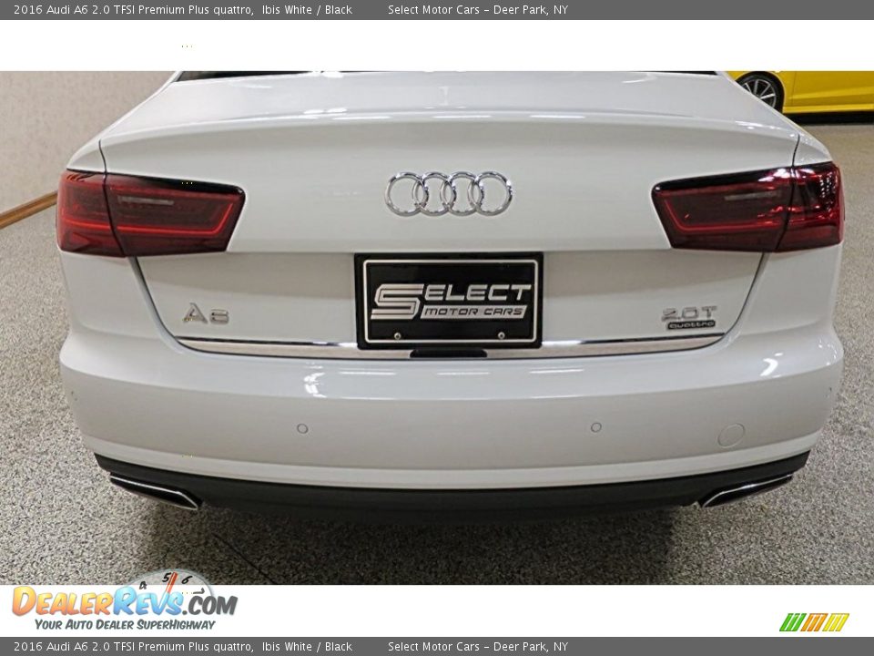 2016 Audi A6 2.0 TFSI Premium Plus quattro Ibis White / Black Photo #5