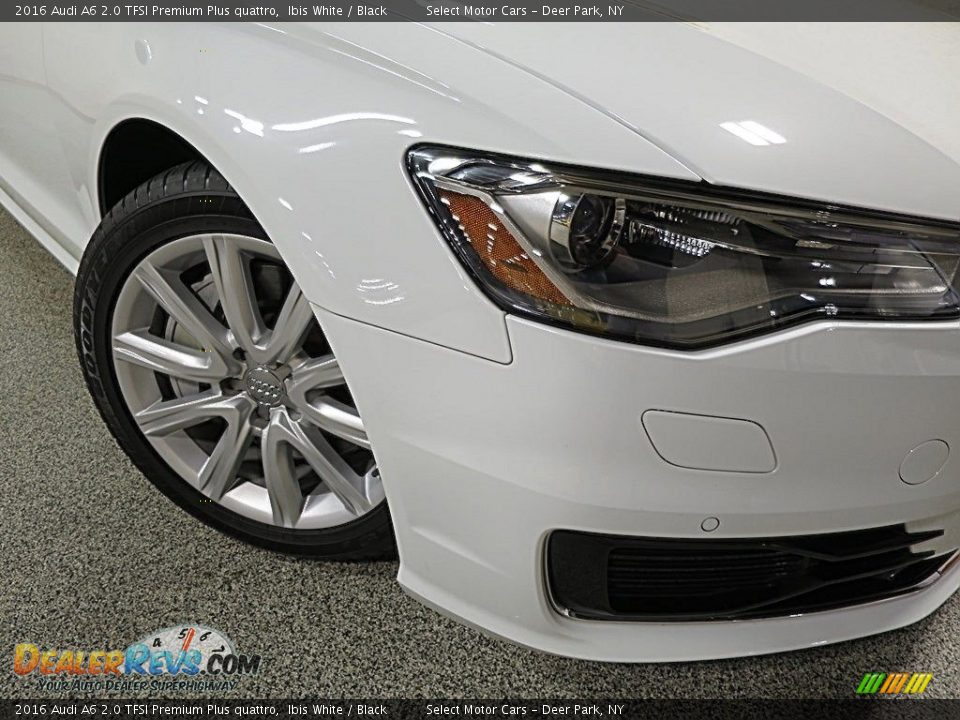 2016 Audi A6 2.0 TFSI Premium Plus quattro Ibis White / Black Photo #8