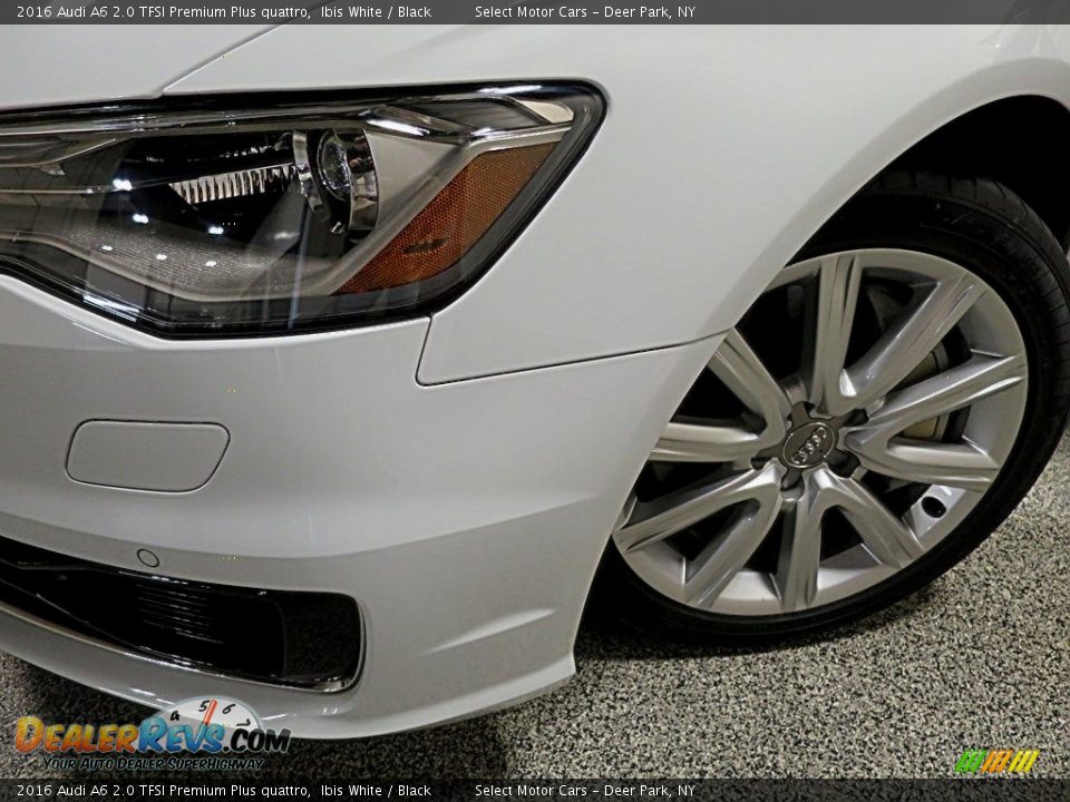 2016 Audi A6 2.0 TFSI Premium Plus quattro Ibis White / Black Photo #9