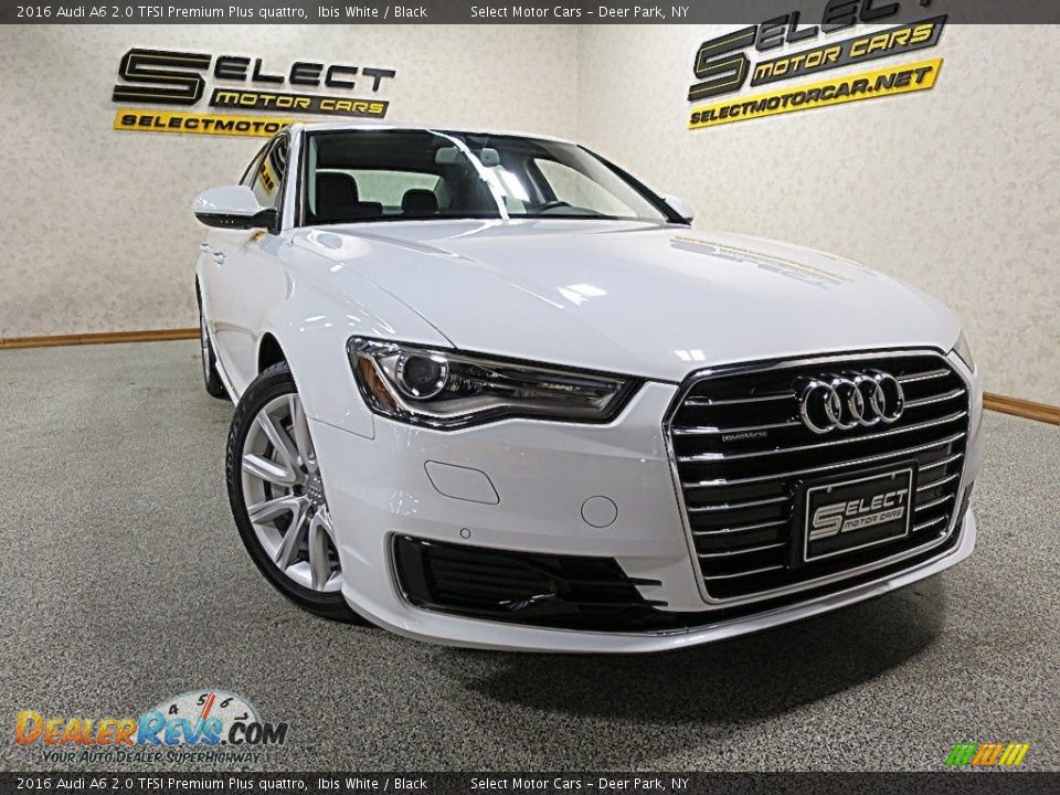 2016 Audi A6 2.0 TFSI Premium Plus quattro Ibis White / Black Photo #11