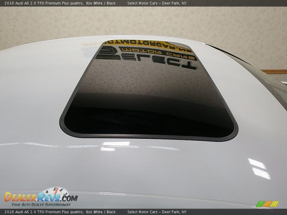 2016 Audi A6 2.0 TFSI Premium Plus quattro Ibis White / Black Photo #13