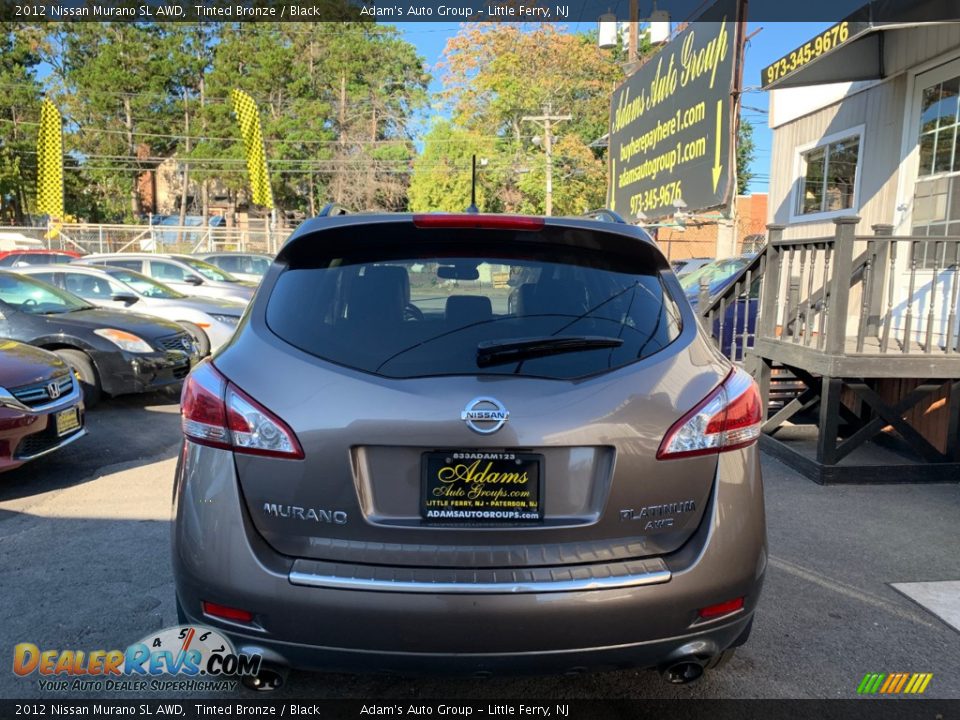 2012 Nissan Murano SL AWD Tinted Bronze / Black Photo #5