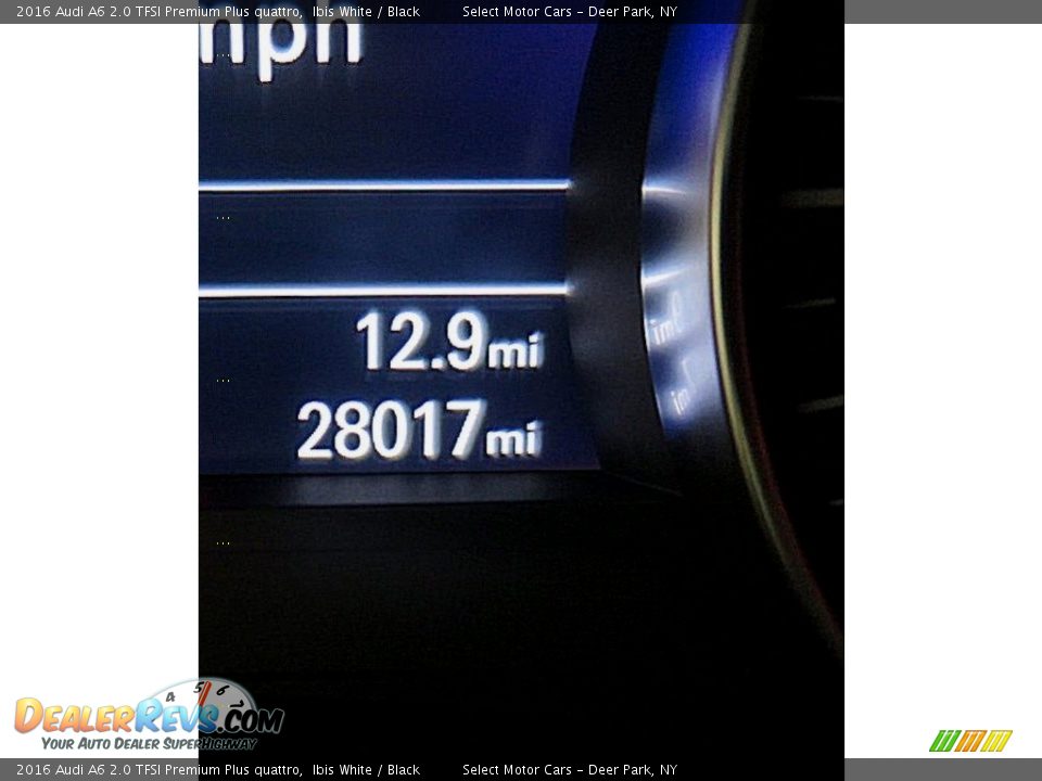 2016 Audi A6 2.0 TFSI Premium Plus quattro Ibis White / Black Photo #28