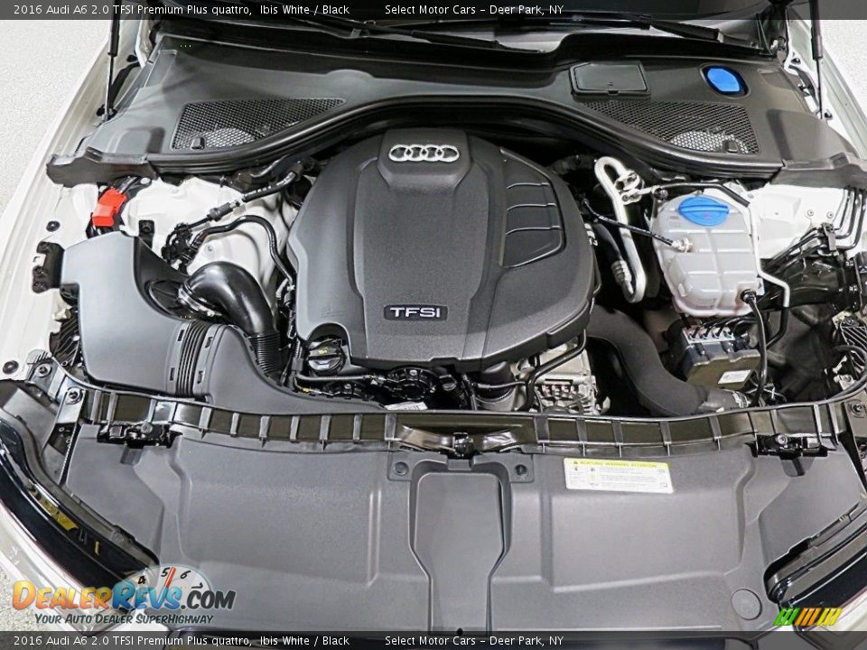 2016 Audi A6 2.0 TFSI Premium Plus quattro Ibis White / Black Photo #29