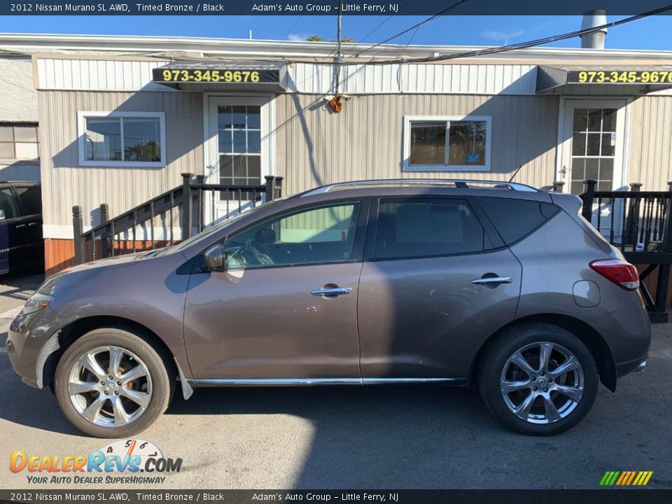 2012 Nissan Murano SL AWD Tinted Bronze / Black Photo #7