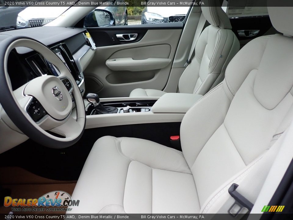 Front Seat of 2020 Volvo V60 Cross Country T5 AWD Photo #7