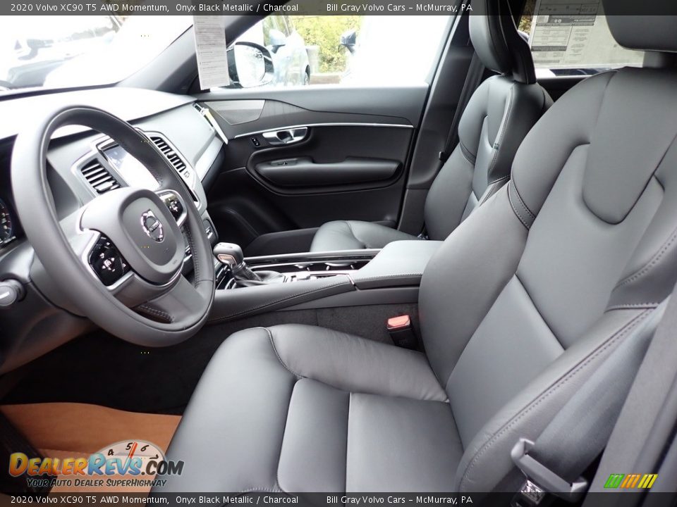 Front Seat of 2020 Volvo XC90 T5 AWD Momentum Photo #7