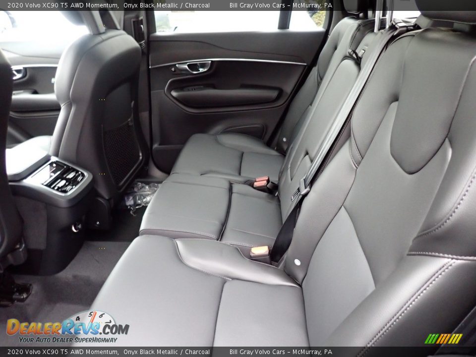 Rear Seat of 2020 Volvo XC90 T5 AWD Momentum Photo #8