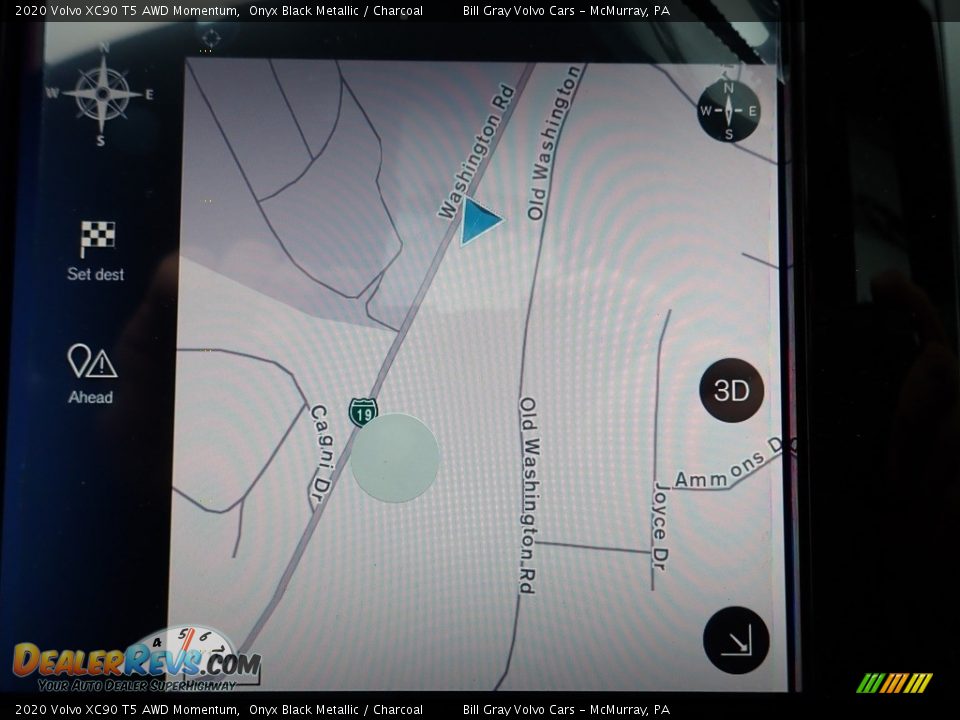 Navigation of 2020 Volvo XC90 T5 AWD Momentum Photo #13