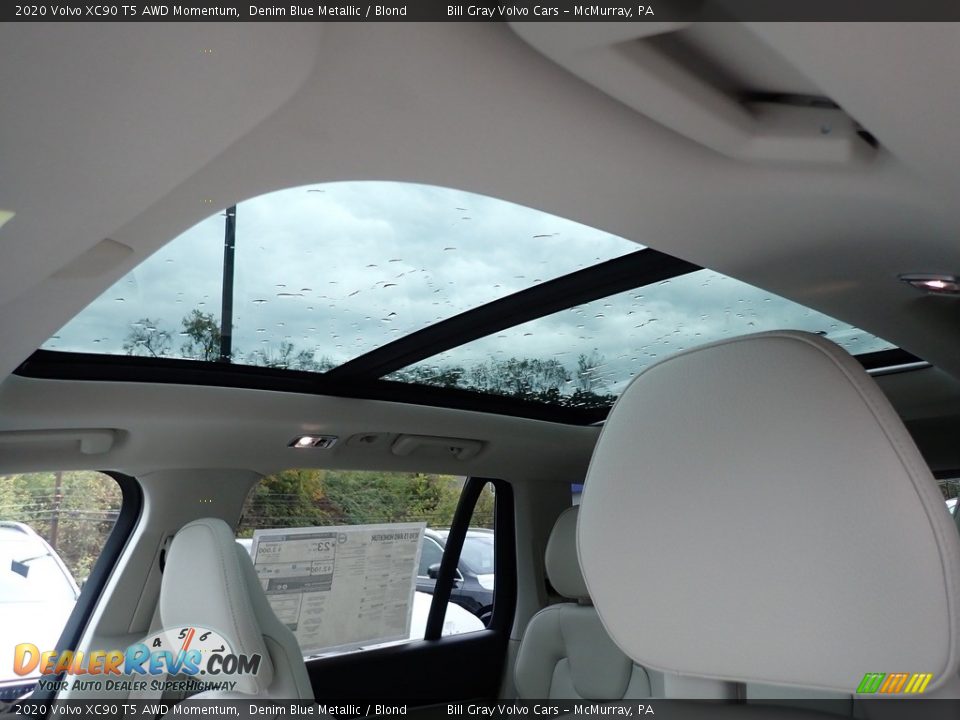 Sunroof of 2020 Volvo XC90 T5 AWD Momentum Photo #12