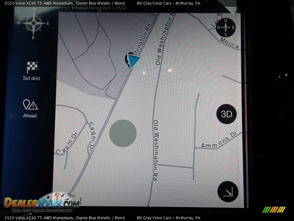 Navigation of 2020 Volvo XC90 T5 AWD Momentum Photo #13