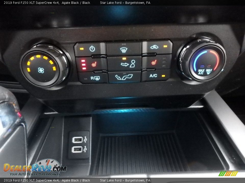 2019 Ford F150 XLT SuperCrew 4x4 Agate Black / Black Photo #19