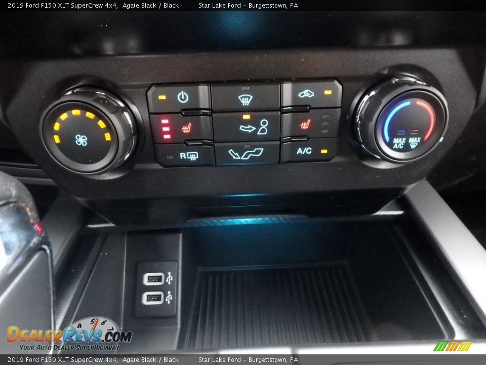 2019 Ford F150 XLT SuperCrew 4x4 Agate Black / Black Photo #19