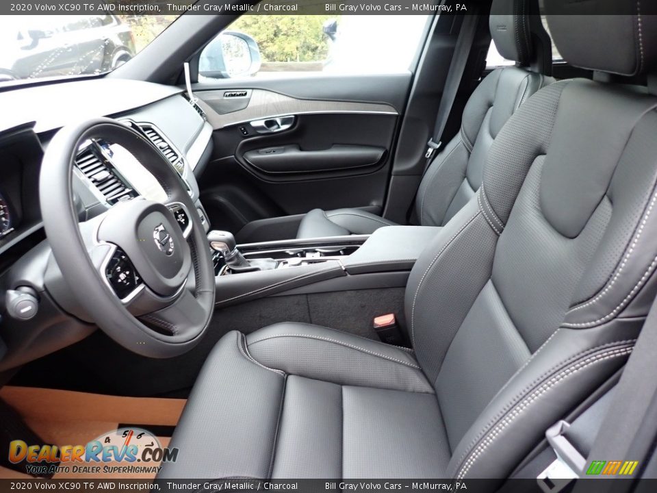 Front Seat of 2020 Volvo XC90 T6 AWD Inscription Photo #7