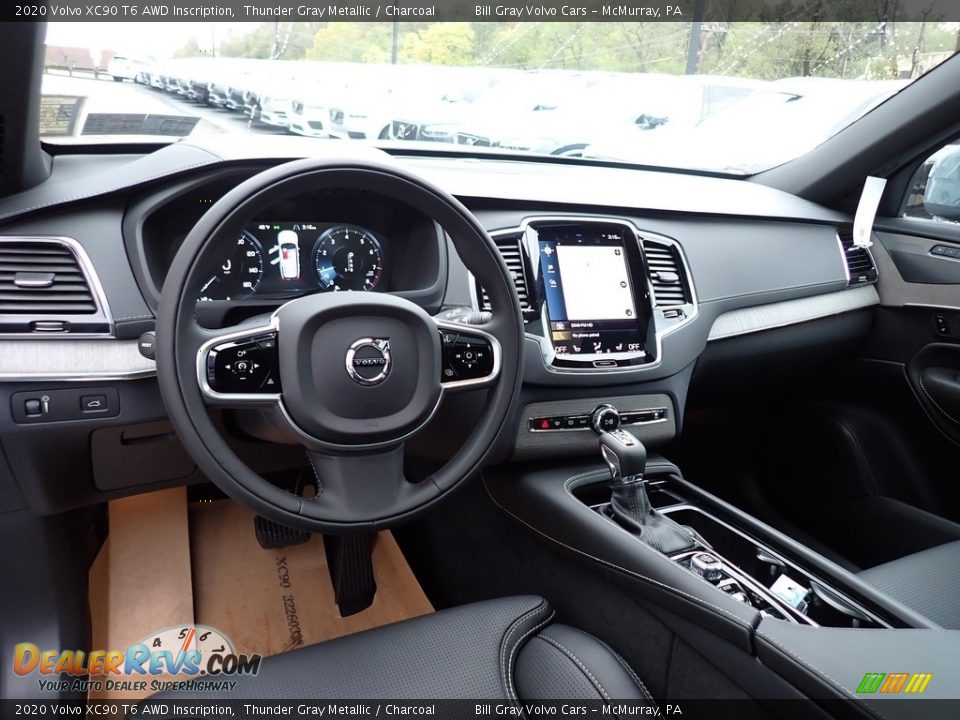Dashboard of 2020 Volvo XC90 T6 AWD Inscription Photo #9
