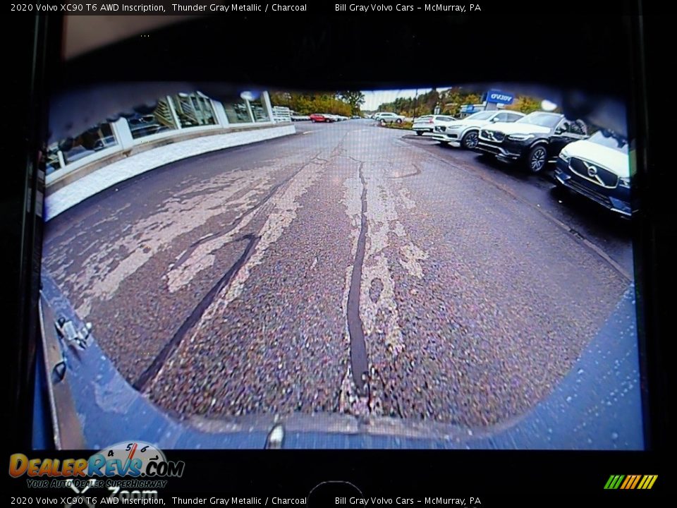 2020 Volvo XC90 T6 AWD Inscription Thunder Gray Metallic / Charcoal Photo #14