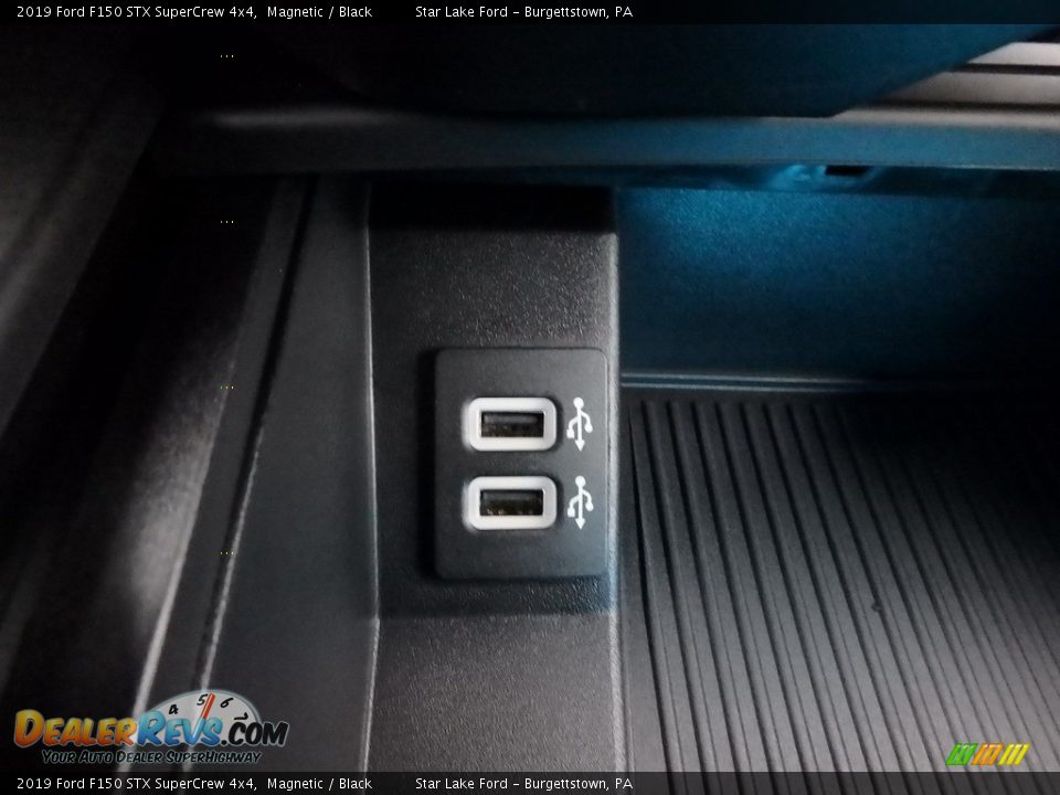 2019 Ford F150 STX SuperCrew 4x4 Magnetic / Black Photo #18