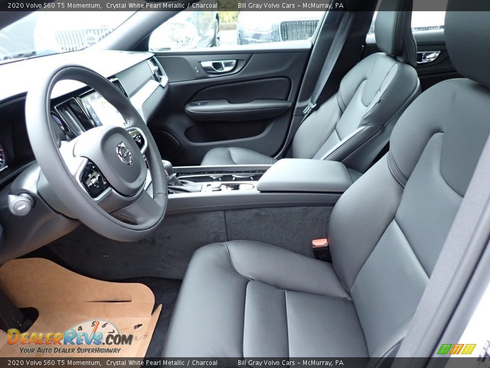 Front Seat of 2020 Volvo S60 T5 Momentum Photo #7
